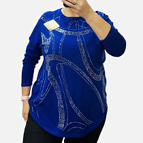 Свитер Elena&Vika 25224 blue - делук