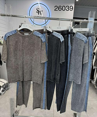 Костюм Спорт Dgmd 26039 black - делук