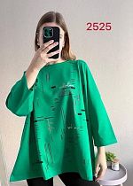 Туника Fsn 2525-1 green - делук