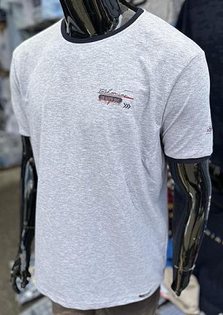 Футболка Nik 56361 l.grey - делук