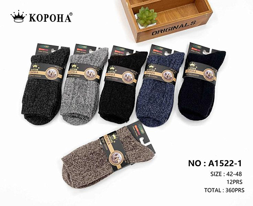 Носки Корона A1522-1 mix - делук