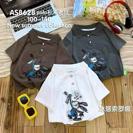 Футболка Sunnytot AS8628 black - делук