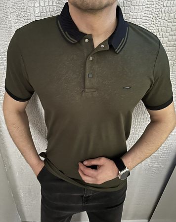 Футболка No Brand 1660 khaki - делук