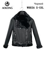 Куртка Dgmd W8836 black - делук