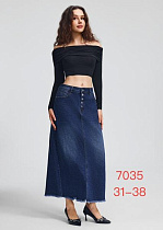 Юбка Newjeans 7035 navy - делук