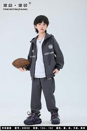 Костюм Спорт Delfinka 99036 d.grey - делук