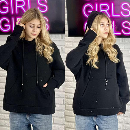 Худи Karolina KR342 black - делук