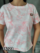 Футболка Style Nadezhda 16123 pink - делук