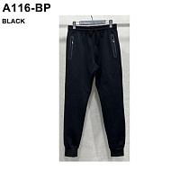 Штаны Спорт Ale-Ate A116BP black - делук