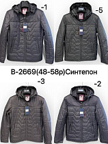 Куртка Liopt B2669-3 d.grey - делук