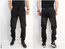 Джинсы God Baron 513B black - делук