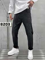 Джинсы F.T.H 8203 black - делук