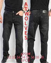 Джинсы Resalsa 6950 black - делук