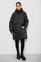 Куртка Obuv Ok2 2022-51 (12016) black БАТАЛ - делук