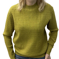 Свитер Elena&Vika 24083 green - делук