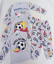 Пижама Meloria 1005 grey goalscore - делук