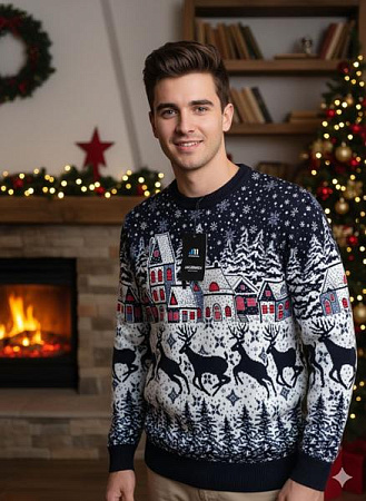 Свитер Moranny MR354 black - делук