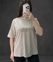 Футболка Levisha 25032 l.beige - делук