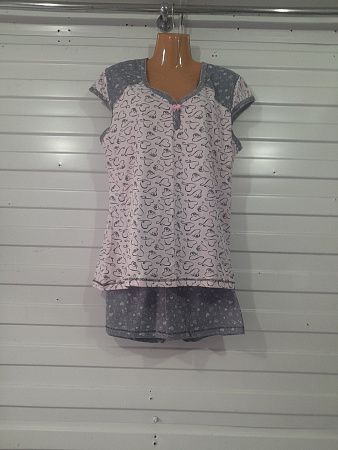 Пижама Akvarel A31 grey - делук