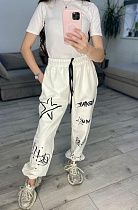 Штаны Спорт S.Style 611 white - делук
