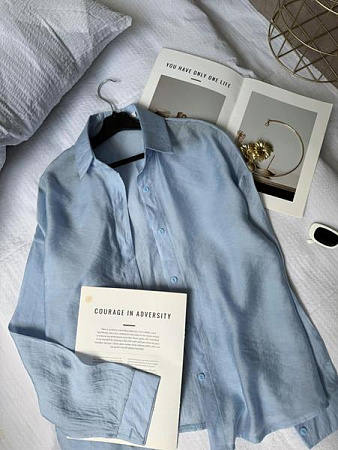 Рубашка Sofi Cor 9083 l.blue - делук