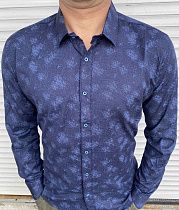 Рубашка Nik 33973 blue - делук