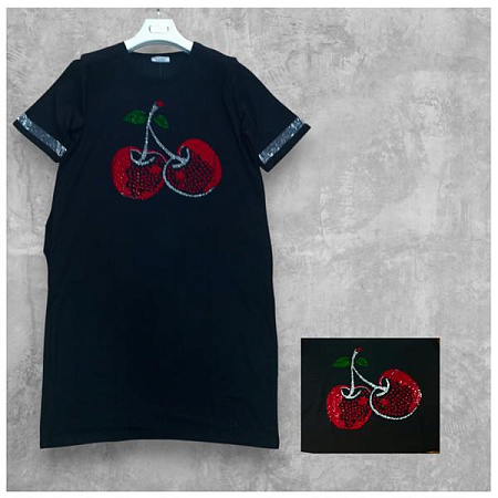 Платье Julia JL1135 black - делук