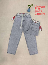 Джинсы Vanver B127 l.grey - делук