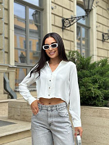 Рубашка Style Nadezhda SN356 white - делук