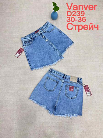 Юбка-Шорты Vanver D239 l.blue - делук