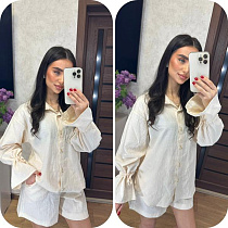 Костюм Valentina 014 beige - делук