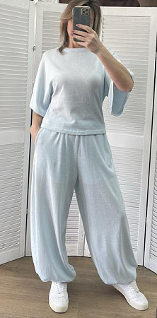 Костюм Спорт Nefertiti 8918 l.blue - делук