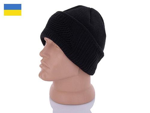 Шапка Kindzer Clothes L1-5 black (шапка-балаклава) - делук