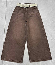 Джинсы Saint Wish 88007 brown - делук