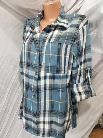 Рубашка Galina GL7 l.blue - делук