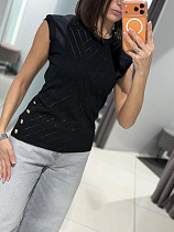 Майка Comod 90556 black - делук