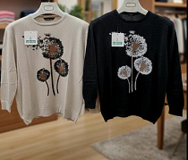 Свитер Julia JL958 black - делук