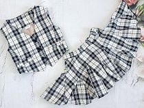 Костюм Moda School 8556 white-black - делук
