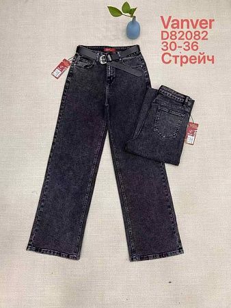 Джинсы Vanver B82082 black - делук