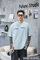 Футболка 2Bro ADM82608 l.blue - делук