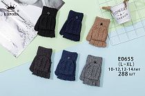 Варежки Корона E0655 mix (12-14) - делук