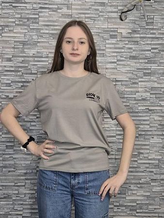 Футболка Newe NW349 grey - делук