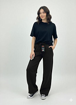 Штаны Спорт Newe NW748 black - делук