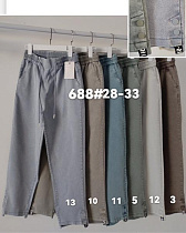 Штаны Immei 688-5 l.grey - делук