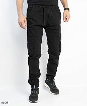 Джоггеры Basanjiu L29 black - делук