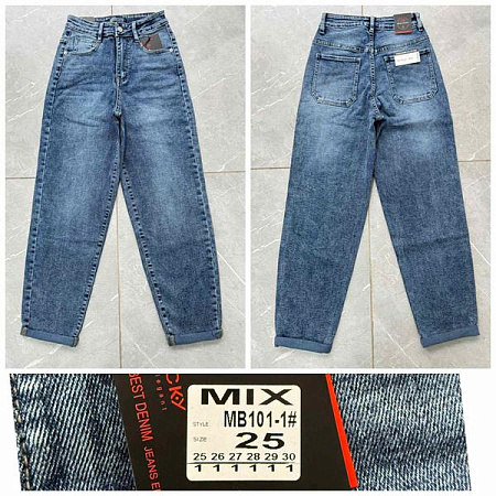 Джинсы Lili MB101-1 blue - делук