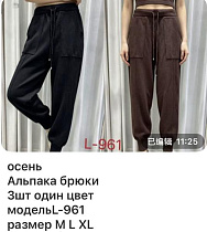Штаны Спорт Gertie L961 brown - делук