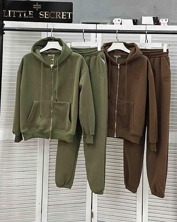 Костюм Спорт Little Secret K002 brown - делук