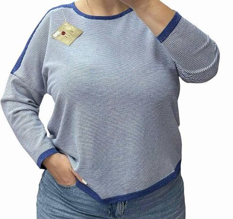 Свитер Elena&Vika 25236 blue - делук