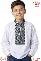 Вышиванка Надийка ND1519-129 white - делук